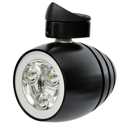 Lumitec Octane - LED Tower/Spreader Light - Black Housing - White Non-Dimming 101333