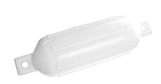 MarPac Twin Eye Smooth Fender 8-1/2" x 27" - White.