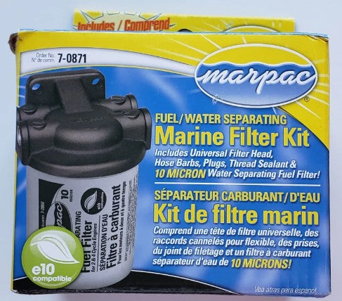 MarPac Fuel / Water Separating Marine Filter Kit 7-0871.