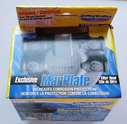 MarPac Fuel / Water Separating Marine Filter Kit 7-0871.