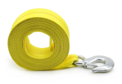 Star Brite 2" x 25' Heavy Duty Winch Strap - Yellow.