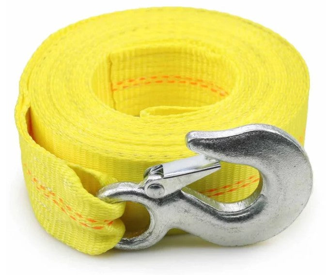 Star Brite 2" x 25' Heavy Duty Winch Strap - Yellow.
