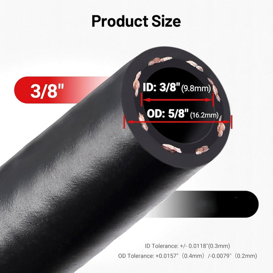 MPI Marine 3/8" Per Foot Type A1-15 +A2 Low Permeation Series per Foot