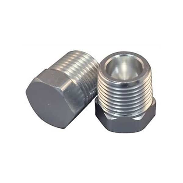 MarPac 7-6820 Aluminum Plugs 3/8" NPT 2-Pack.