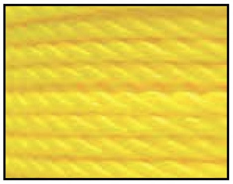 3-Strand Twisted Polypropylene Rope (1/2” Yellow) - Price Per Foot.