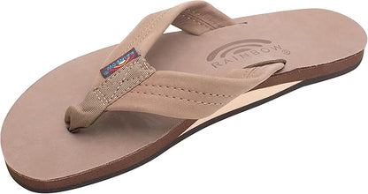 Rainbow Sandals Women's Premier Leather, Dark Brown 301ALTS
