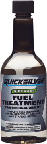 QuickSilver Quickare Fuel Treatment, 12 Ounce.