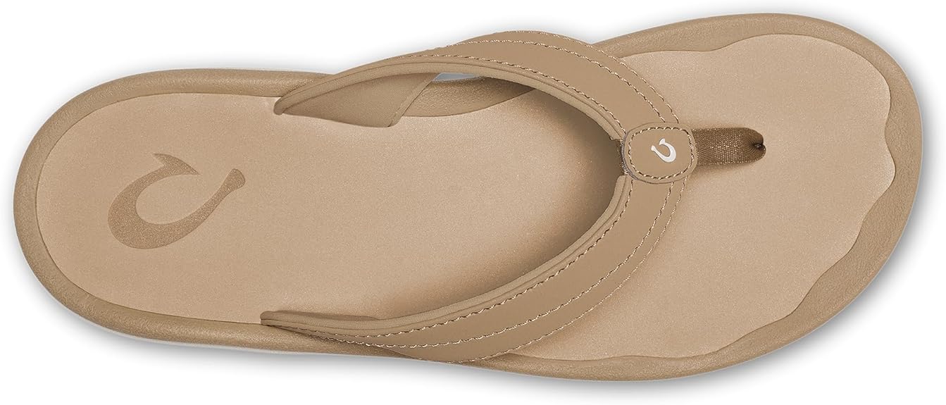 Olukai Ohana Warm Sand Women's Beach Sandals Water Resistant Flip Flops