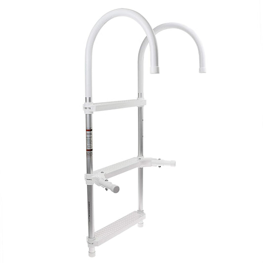 Shoreline Marine 3-Step Pontoon Boat Ladder.