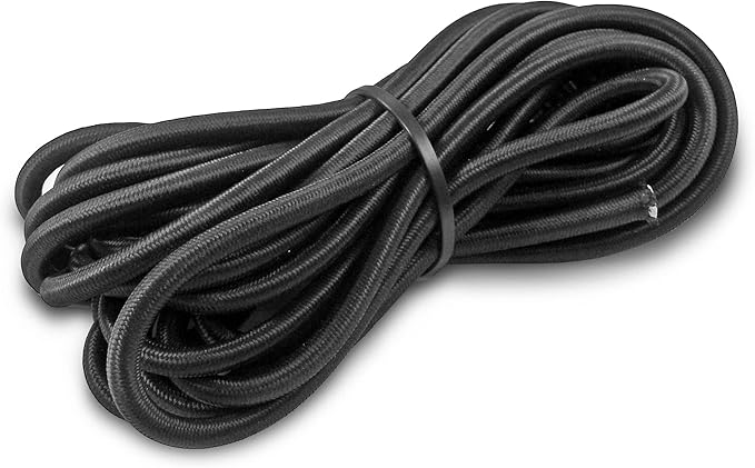 Shoreline Marine Kayak 18' Bungee Cord | Stretchable with Coated Hooks | Versatile Traveling Equipment