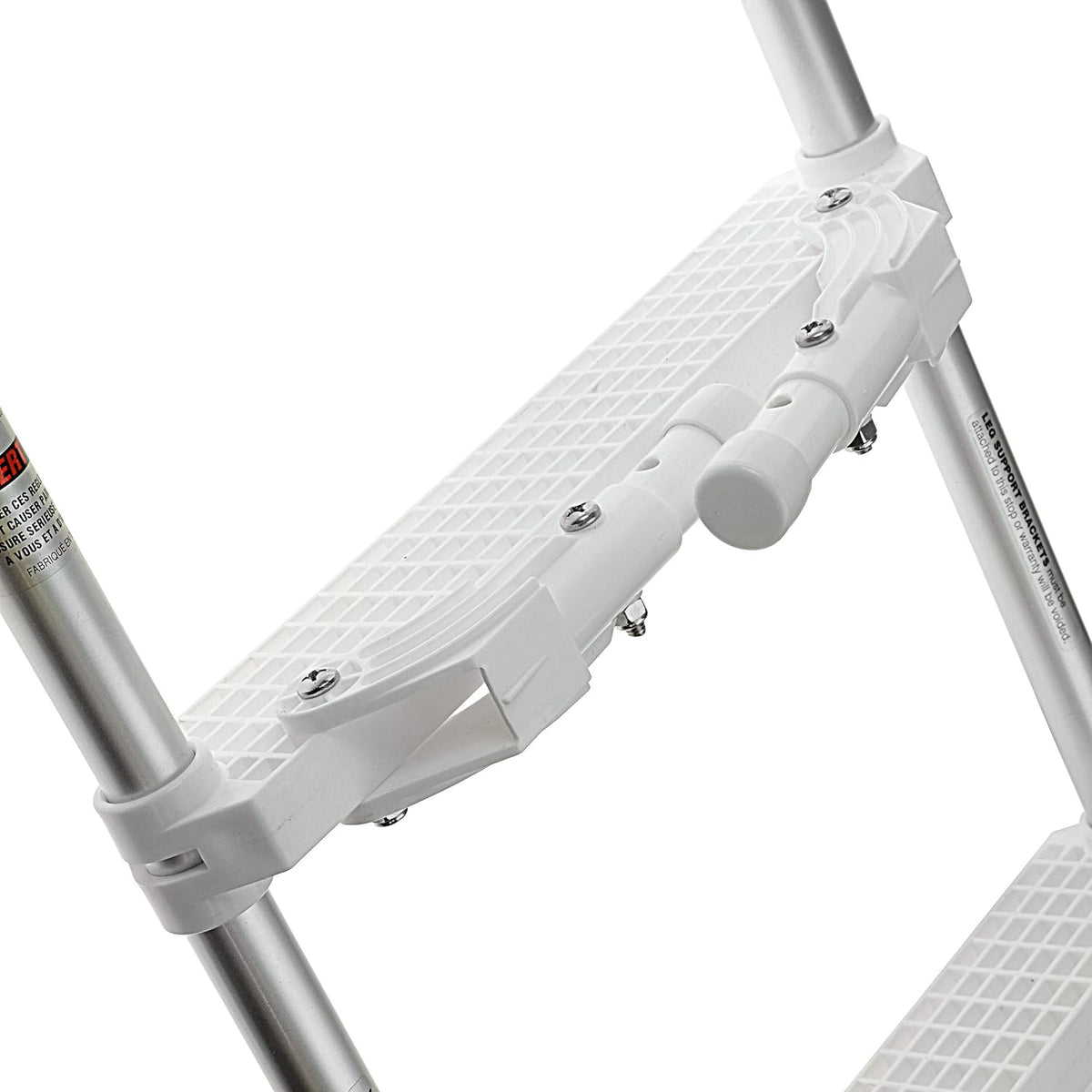 Shoreline Marine 3-Step Pontoon Boat Ladder.