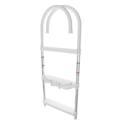 Shoreline Marine 3-Step Pontoon Boat Ladder.
