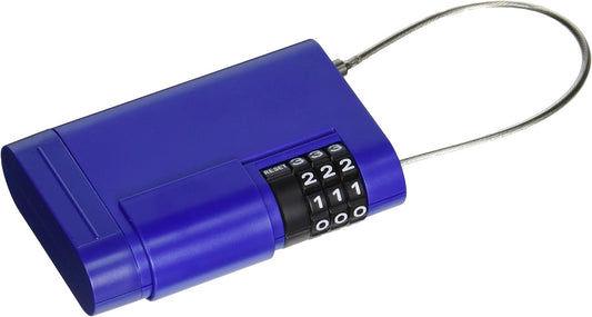 Kidde AccessPoint 001860 Portable Stor-A-Key with Adjustable Cable, Blue