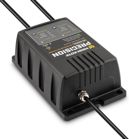 Minn Kota Precision MK-220PCL On-Board Marine Battery Charger – 2 Banks, 10 Amps Each