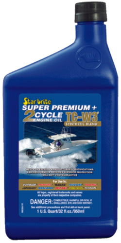 StarBrite Super Premium TC-W3 (2-Cycle) Stroke Engine Oil 1 Quart.