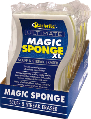 StarBrite 41008 Ultimate White Magic Sponge XL 5" x 7" Inch.