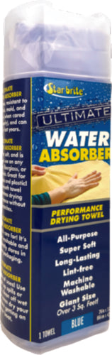 StarBrite Ultimate Water Absorber Towel, Blue 17" x 26" Inch.