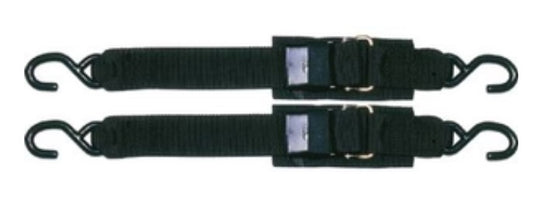 STARBRITE - Transom Tie Down - PAIR of 2" Wide by 4ft with Quick Release Buckle.