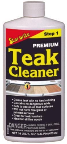 Star Brite Premium Teak Cleaner, 16 Ounce.