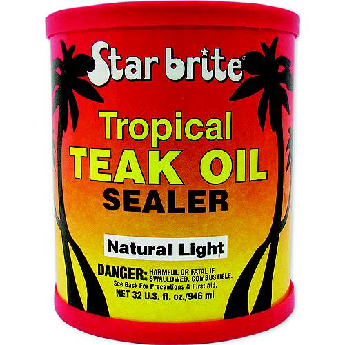 StarBrite 87932 Tropical Teak Sealer, Natural Light, 32 Ounce.