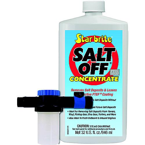 Star Brite Salt Off Kit, Concentrate w/Spray Applicator, 32 Ounce.