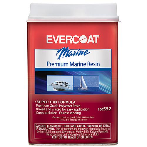 EverCoat 1-Pint Premium Marine Resin w/Wax.