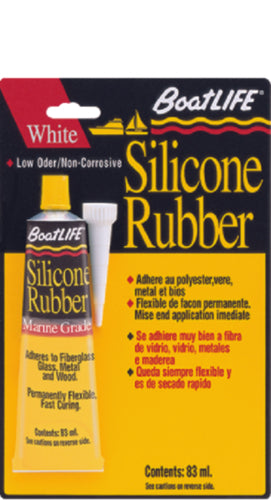 BoatLIFE Marine Silicone Rubber - Black - 3 Ounce.