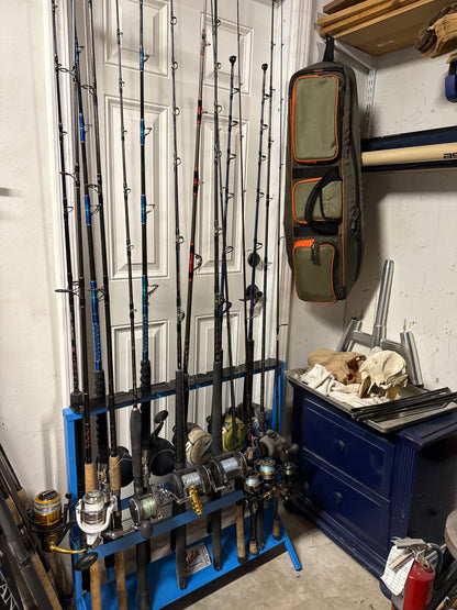 Cuda Fishing Rod Storage Rack