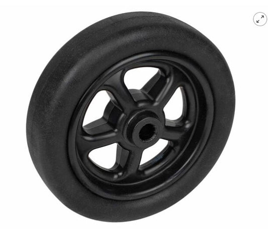 SeaChoice 8" Black Replacement Wheel Only for Trailer Jack.