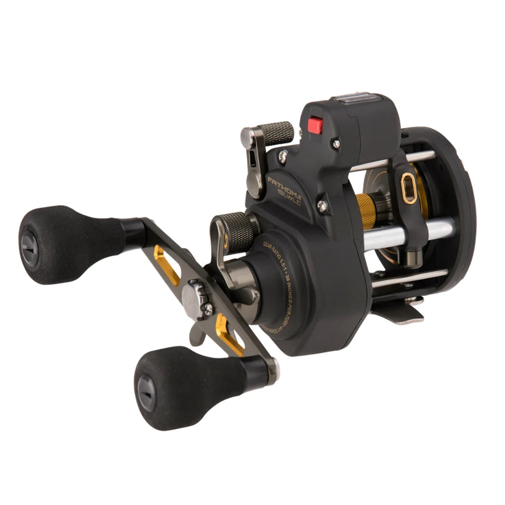 PENN FATHOM® II FTHII15LWLC Level Wind 15 Conventional Reel Line Counter