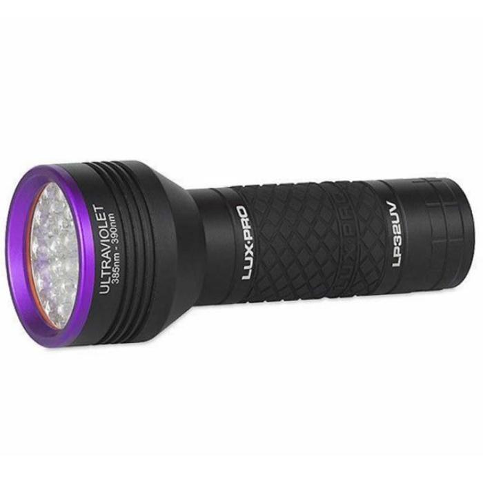 LuxPro Ultraviolet LED Illuminator FlashLight - 32 LED Lights