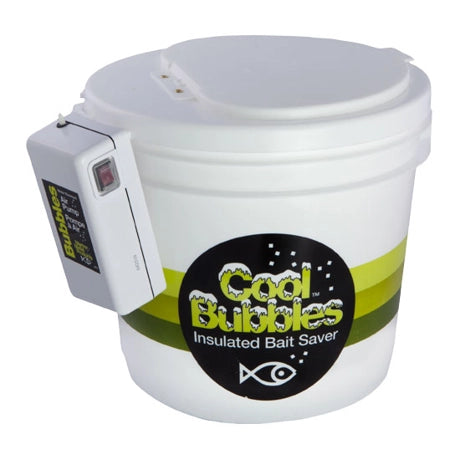 Marine Metal Cool Bubbles 3.5 Gallon Insulated Bait Bucket with Pump CB-3