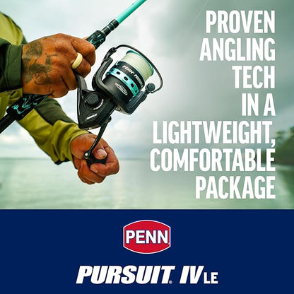 Penn PURIV6000LE902MH  Pursuit IV 6000 LE 2-Piece Spinning Combo 9' 15-30lb