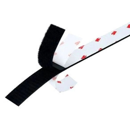3M Velcro Dual Lock (Black) 1" Inch Wide per Foot
