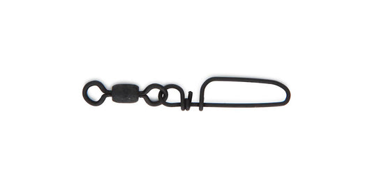 Rosco Coastlock Black Snap Swivels