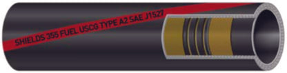 MPI Marine Type A2 Series 350 Fuel Fill Hose 1-1/2" ID & 1-57/64" OD. Sold Per Foot.