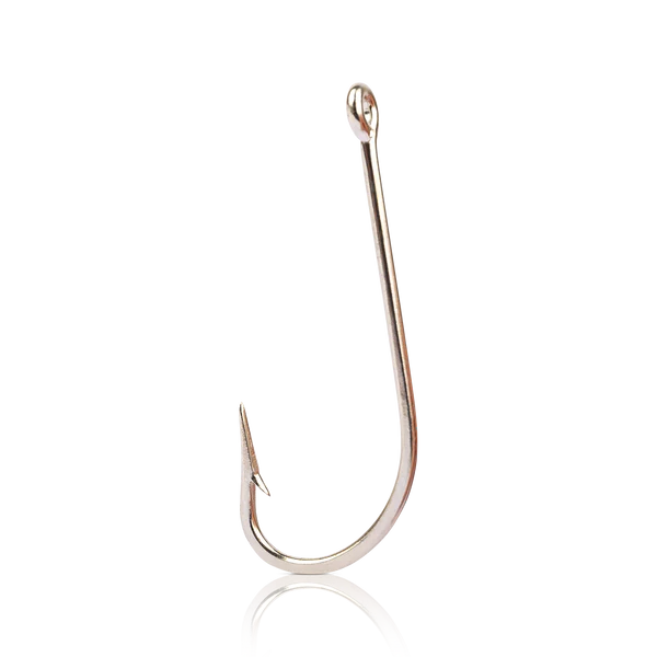 Mustad Nickel O'Shaughnessy Hooks 3407-DT