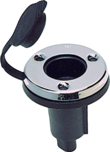 Perko Locking Collar Pole Light Mounting Base 2 Pin Round 12 Volt