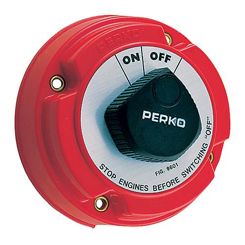 Perko Main Battery Switch, On/Off. 9601DP