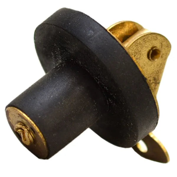 Sea Sense Boat Drain Plug 1/2 Inch Livewell Baitwell Brass