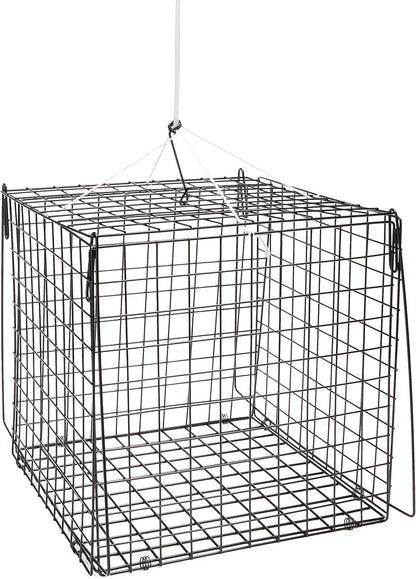 SOUTH BEND Hurricane Folding Crab Trap Sq 10.5X10.5X10.5, Multi, One Size