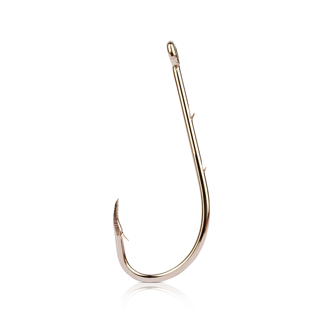 Mustad® 92661-NI Beak Special Nickel Long Shank Baitholder Hooks