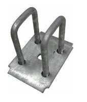 WaterLand 2" Square Axle Kit - Galvanized