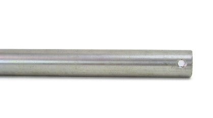 14-1/4" x 5/8" Roller Shaft Stainless Steel with Drilled Ends.