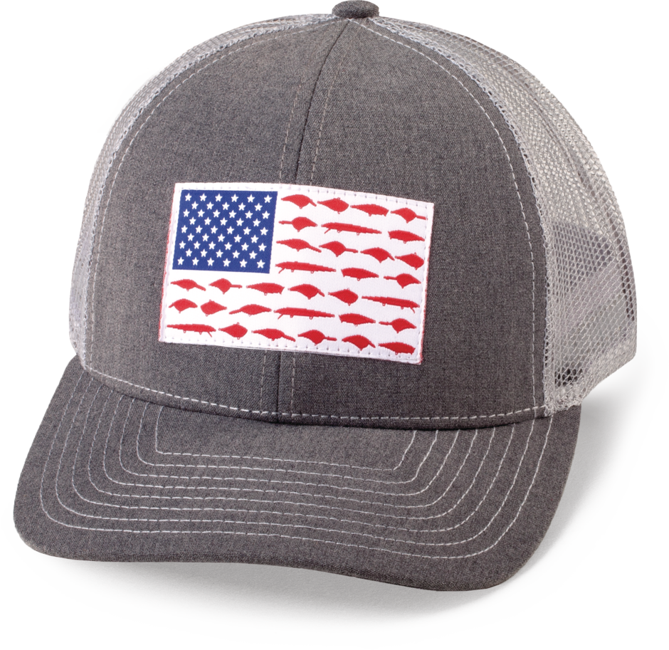 Rapala Mid Pro Flag Cap Snapback Hat