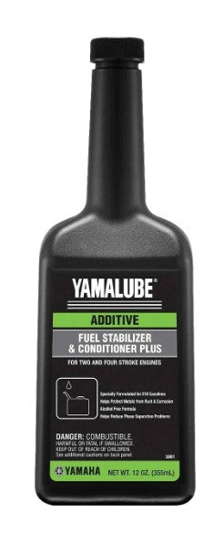 Yamaha Motor's Yamalube Fuel Stabilizer and Conditioner 12 Ounce.