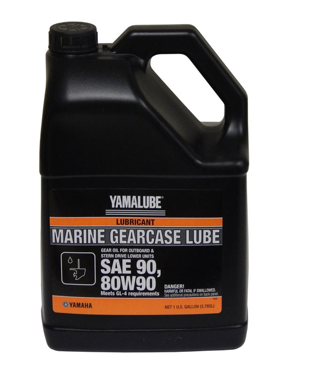 YamaLube ACC-GEARL-UB-GL Marine Lower Unit Oil Gearcase Lube - 1 Gallon