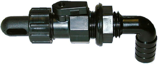 T-H Marine Aerator Spray Head / Wash Down Combination Fitting - 3/4" - Black.