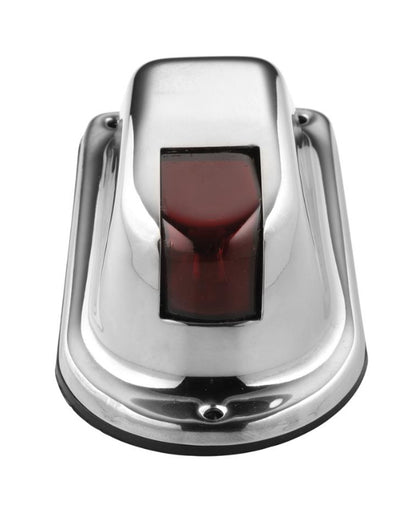 Attwood Marine 66314R7 1-Mile Sidelight RED Vertical Mount.