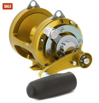 Avet EXW 30/2 Two-Speed Lever Drag Big Game Reels - Gold